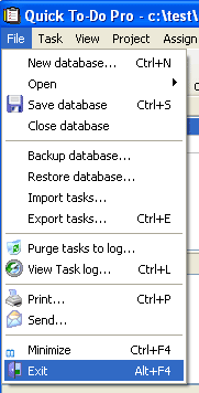 Original Quick To-Do registration screen for step 5